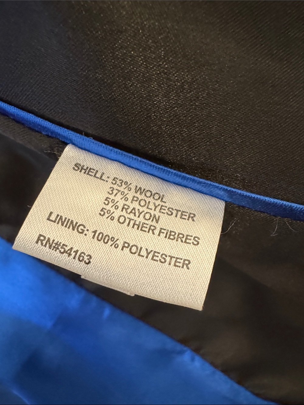 Calvin Klein Charcoal Gray Double-Breasted Pea Coat - Picture 7 of 7